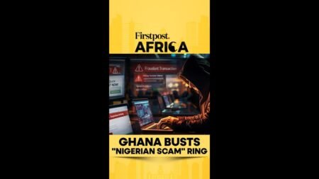 Ghana Says 48 Suspected Nigerians Arrested in Online Scam Ring | Firstpost Africa | N18G