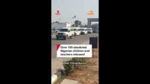 Over 100 abudcted Nigerian children and teachers released