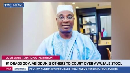 K1 Drags Gov. Abiodun, 5 Others To Court Over Awujale Stool