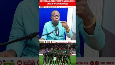 BREAKING NEWS…NIGERIA PLAYERS ON STRIKE DURING AFCON-FULL STORY #football