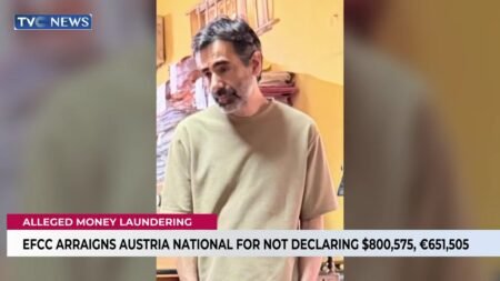 EFCC Arraigns Austria National For Not Declaring 0,572, €65, 505