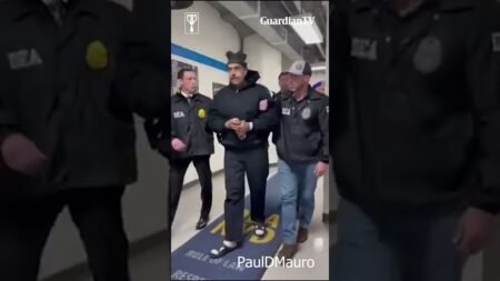 Maduro in custody at New York detention centre as Trump says US will ‘run’ Venezuela