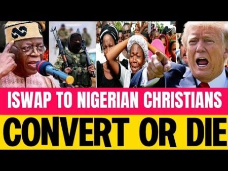 Breaking News: ISWAP Threatens To K!ll All Christians In Nigeria If Not Converted