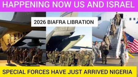 BREAKING NEWS US  AND ISRAEL MILITARIES HAVE LANDED NIGERIA WITH HEAVY WEAPONS TO CLEAR GENOCIDE OFF