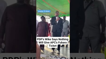 PDP’s Wike Says Nothing Will Give APC’s Fubara Ticket ##fyp #news #nigeria #Wike