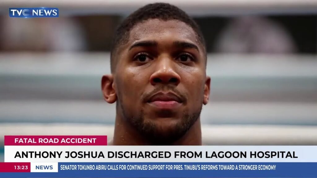 Latest Update: Anthony Joshua Discharged From Lagoon Hospital
