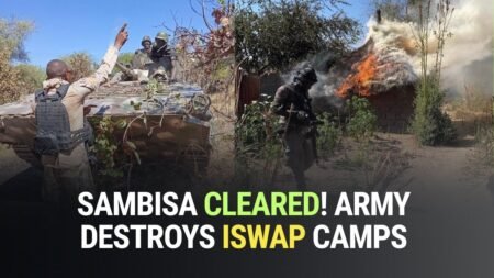 New YEAR Gifts: Nigerian ARMY Destorys ISWAP Hidden Camps in BORNO!