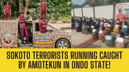 AMOTEKUN CATCHES SOKOTO TERRORISTS Hiding Deep In Ondo Forest from TRUMP AIRSTRIKE!