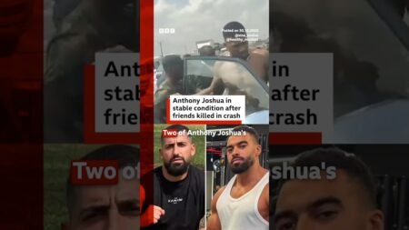 Two men killed in Anthony Joshua car crash named. #AnthonyJoshua #Nigeria #BBCNews