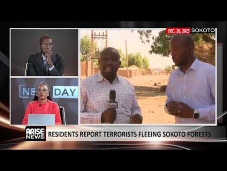 RESIDENTS REPORT TERRORISTS FLEEING SOKOTO FORESTS