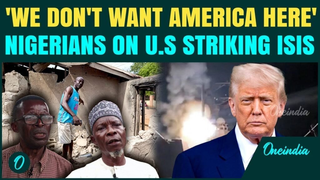 Nigerians React After U.S. Strikes ISIS Camps: ‘We Don’t Want America Here,’ Say Angry Nigerians Nigerians React After U.S. Strikes ISIS Camps: ‘We Don’t Want America Here,’ Say Angry Nigerians