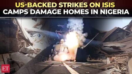 US-backed airstrikes hit Islamic State camps in Northwest Nigeria, damage homes