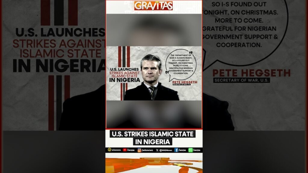 US Strikes ISIS in Nigeria After Trump Warning on Christian Attacks | GRAVITAS US Strikes ISIS in Nigeria After Trump Warning on Christian Attacks | GRAVITAS