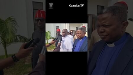 Christian Association of Nigeria’s president, entourage visit Tinubu in Lagos