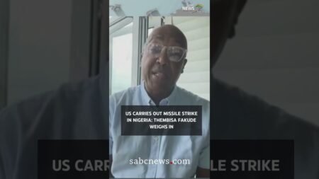 US carries out missile strike in Nigeria: Thembisa Fakude weighs in #sabcnews  #following #sabcnews