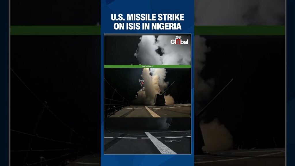 U.S. Releases Missile Launch Video After Deadly Strike on ISIS in Nigeria | #isis #trump #nigeria U.S. Releases Missile Launch Video After Deadly Strike on ISIS in Nigeria | #isis #trump #nigeria
