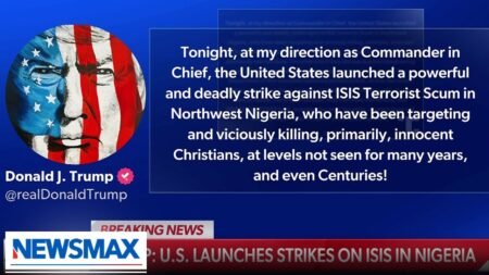 BREAKING: Trump announces bombing of ISIS in Nigeria