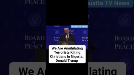 We Are Annihilating Terrorists Killing Christians In Nigeria..Donald Trump #news #wike #fyp #nigeria