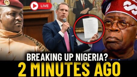 Viral TINUBU in PANIC, Talks of the U.S. Breaking Up Nigeria Are Going Viral