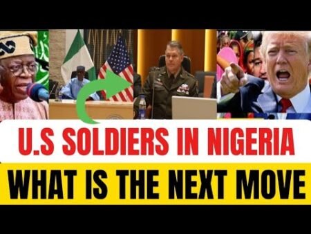 Breaking News: US Military Anti Terrørism Squard Arrives Nigeria – Possible Military Base In View
