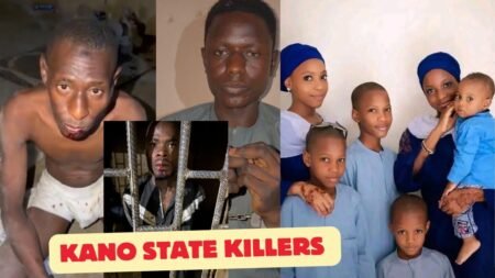True Story! Nigeria police arrest suspects of K!iiing woman & her 6 children in Kano True Story! Nigeria police arrest suspects of K!iiing woman & her 6 children in Kano