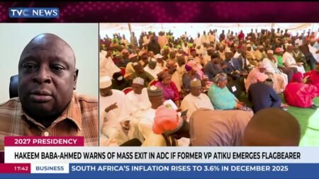 Hakeem Baba-Ahmed Warns Of Mass Exit In ADC If Former VP Atiku Emerges Flagbearer Hakeem Baba-Ahmed Warns Of Mass Exit In ADC If Former VP Atiku Emerges Flagbearer