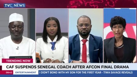 Trending Now: CAF Suspends Senegal Coach+Blord, Verydarkman Clash Over ”Ratel” Name Trending Now: CAF Suspends Senegal Coach+Blord, Verydarkman Clash Over ”Ratel” Name