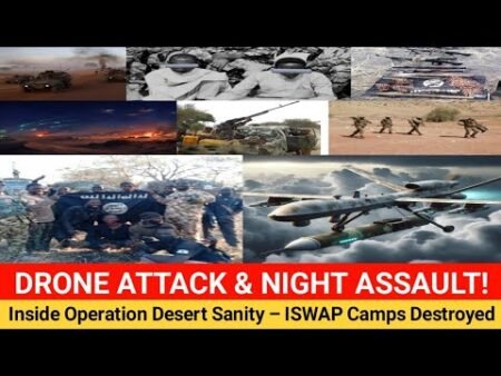 Inside Operation Desert Sanity: Nigerian Army Destroys ISWAP Camps & Survives Drone Strikes in Borno Inside Operation Desert Sanity: Nigerian Army Destroys ISWAP Camps & Survives Drone Strikes in Borno