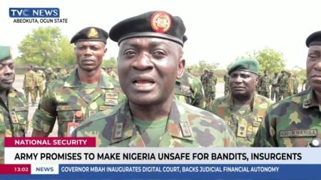 Army Promises To Make Nigeria Unsafe For Bandits, Insurgents Army Promises To Make Nigeria Unsafe For Bandits, Insurgents