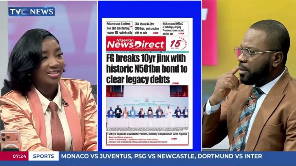 TVC Newspaper Review: Atiku, Aregbesola, Mark Say Tinubu’s Administration Worst In Decades TVC Newspaper Review: Atiku, Aregbesola, Mark Say Tinubu’s Administration Worst In Decades