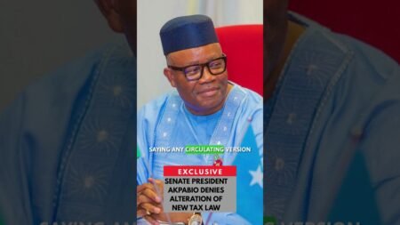 SENATE PRESIDENT AKPABIO DENIES ALTERATIONS IN NEW TAX LAW #nigerianews #taxreform #godswilakpabio SENATE PRESIDENT AKPABIO DENIES ALTERATIONS IN NEW TAX LAW #nigerianews #taxreform #godswilakpabio