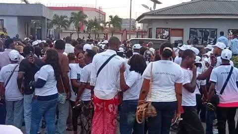 Candlelight procession for Allwell Ademola(Facebook)