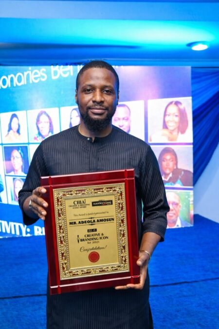 Adeola Amosun Recognised As Industry Icon In Branding, Creative Excellence
