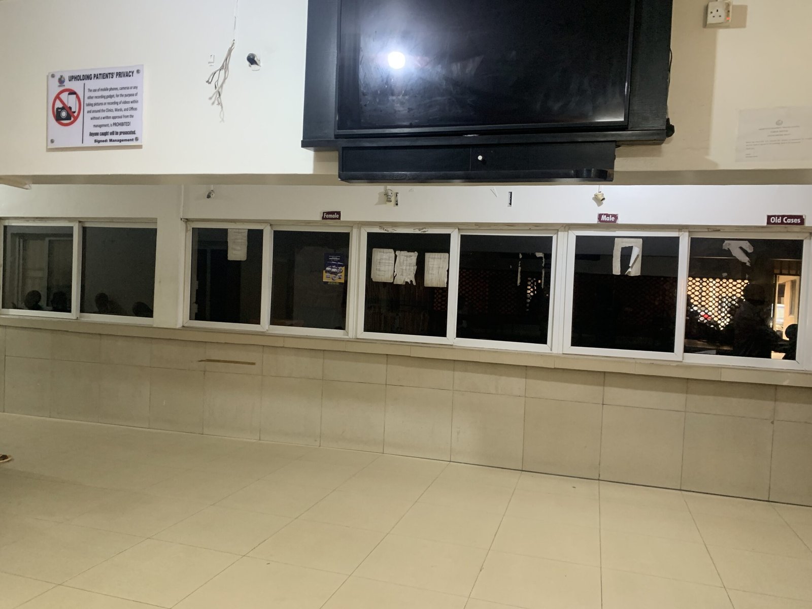 A closed Record unit at LASUTH