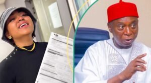 Ned Nwoko Reacts After Regina Daniels Shared Result Of Drug Test To Dispute His Allegations That She’s An Addict Ned Nwoko Reacts After Regina Daniels Shared Result Of Drug Test To Dispute His Allegations That She’s An Addict