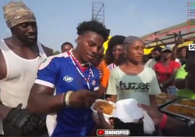 The Moment IShowSpeed Declared Nigerian Jollof The Best After Tasting Liberian Jollof (Video)