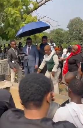 Tears Flow Bitterly As Popular Content Creator, Sunshine Is Buried In Lagos (Video)
