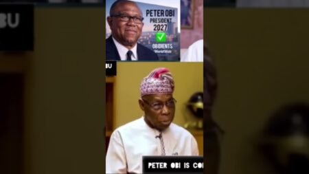 Listen: Oluṣẹgun Ọbasanjọ. #nigeria #news