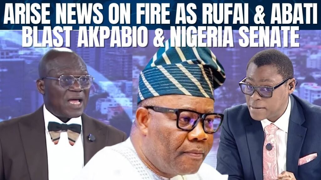 Arise News on Fire as Rufai & Abati Blast Akpabio, Nigeria Senate over Electoral Reform #nigerianews