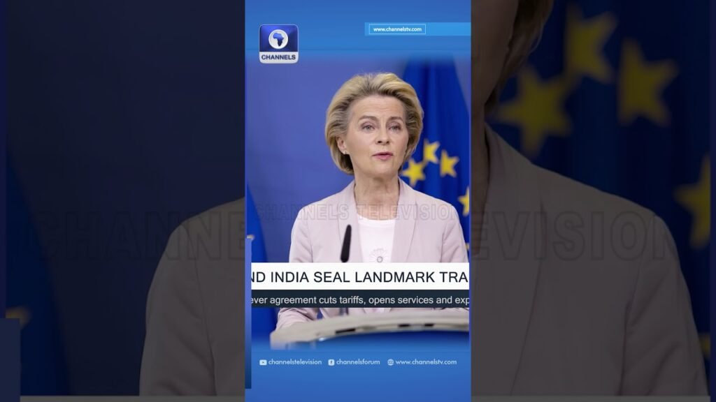 Largest-ever agreement cuts tariffs, opens services and expands market access