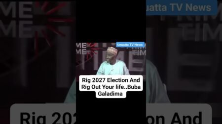 Rig 2027 Election And Rig Out Your life..Buba Galadima ##fyp #nigeria #news #BolaTinubu