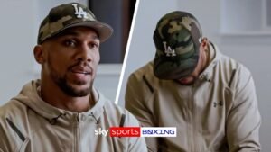 Emotional Anthony Joshua speaks for the first time since Nigeria crash