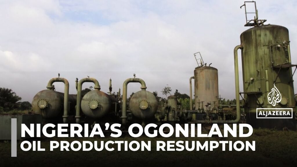 Nigeria seeks to resume Ogoniland oil production amid calls for justice