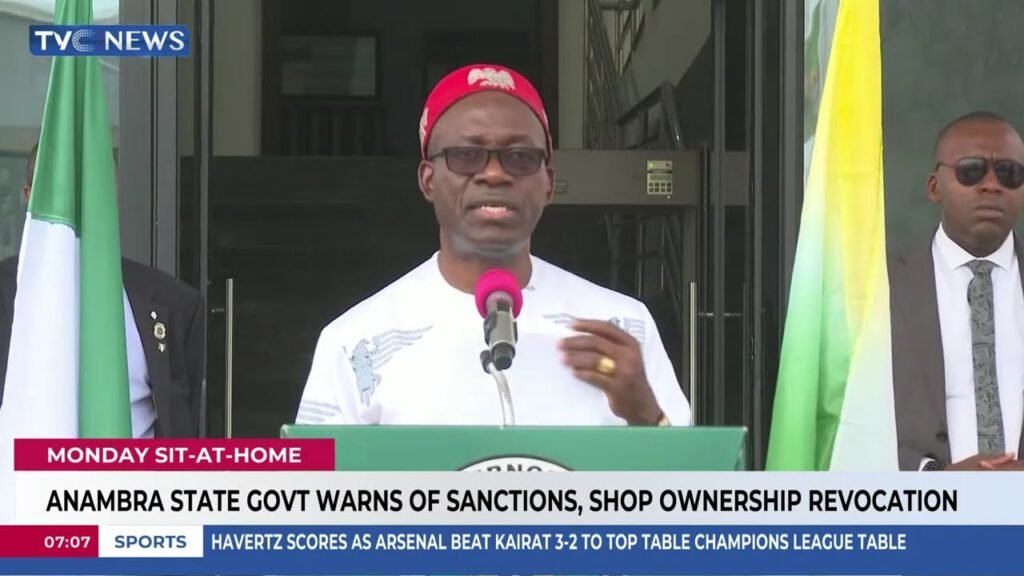 Gov. Soludo Insists On Ending Monday Sit-At-Home In Anambra State Markets Gov. Soludo Insists On Ending Monday Sit-At-Home In Anambra State Markets
