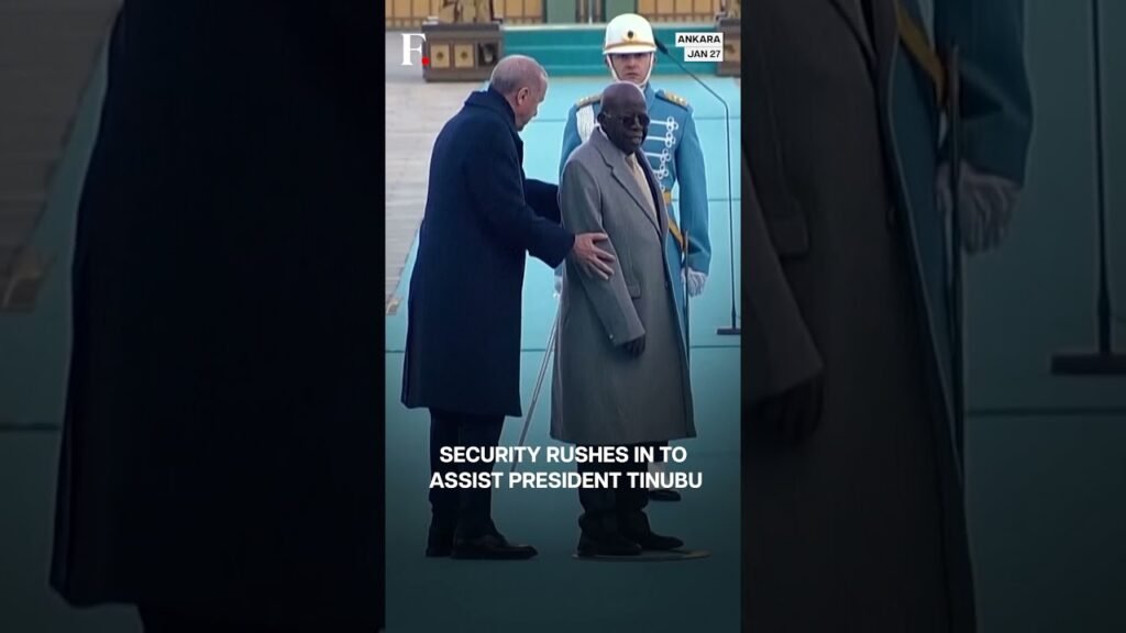 Turkey: Nigerian President Tinubu Stumbles in Ankara | Subscribe to Firstpost | N18G