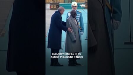 Turkey: Nigerian President Tinubu Stumbles in Ankara | Subscribe to Firstpost | N18G