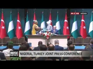 NIGERIA, TURKEY JOINT PRESS CONFERENCE
