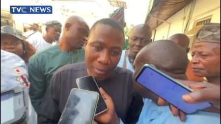 Sunday Igboho Returns To Nigeria, Visits Olubadan