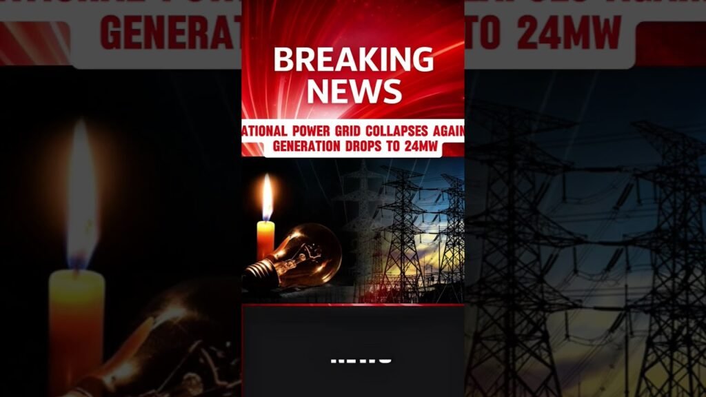 Breaking: National Power Grid Collapses Again #NationalGridCollapse #PowerOutage #news #nigeria