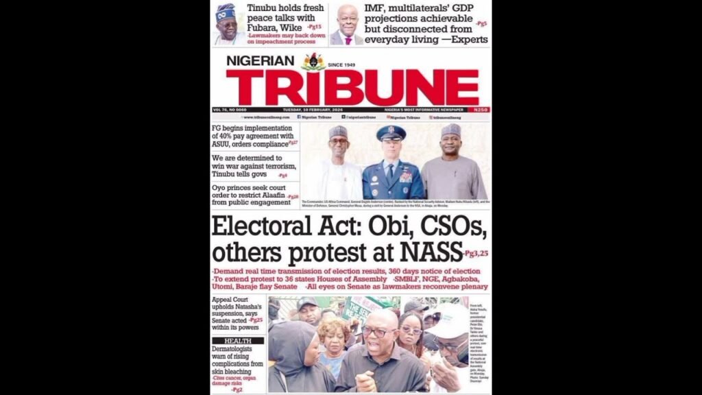 Breaking news in Nigeria #viralvideo #news #bbnnews #punchnewspaper #breakingnews #newsupdate